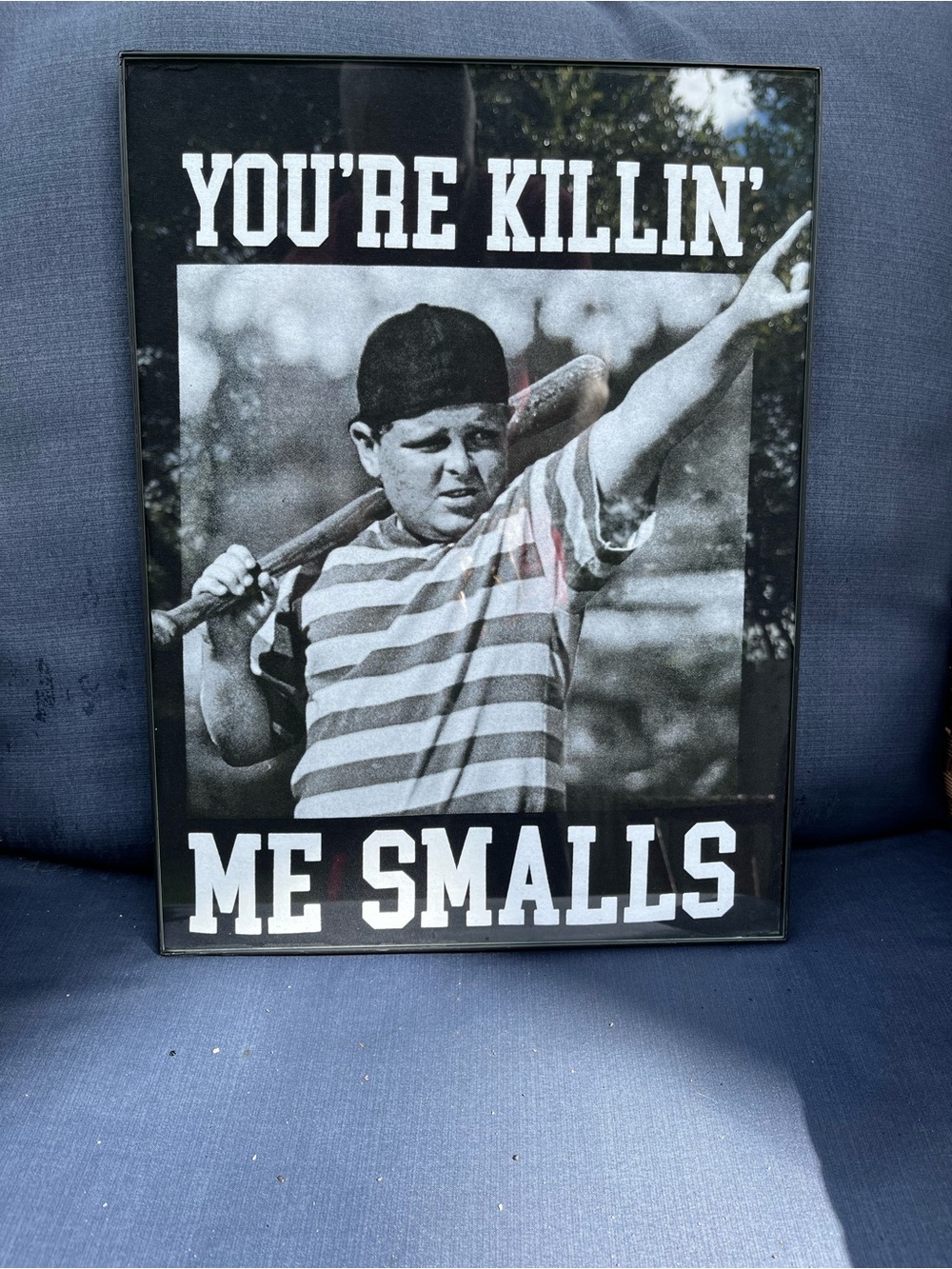 The Sandlot You’re Killin’ Me Smalls Ham Porter Framed T-Shirt Art 12x16